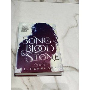 Song of Blood and Stone Hardcover Novel By L. Penelope